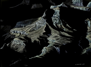 Grand Canyon Moonlight